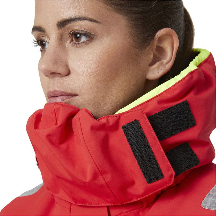 2024 Helly Hansen Womens Skagen Offshore Jacket 34257 - Alert Red